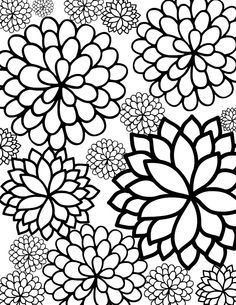 236x305 Coloring Pages Large Flowers Bgcentrum