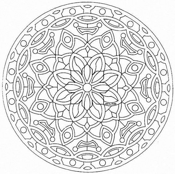 564x559 Free Large Mandala Coloring Pages Back To Coloring Pages Special