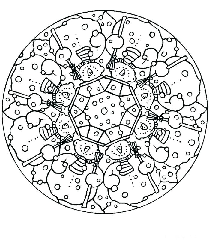700x800 Mandala Coloring Pages To Print For Free View Larger Coloring