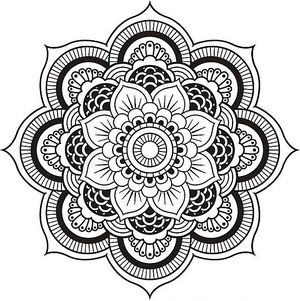 300x301 Photos Free Large Mandala Coloring Pages,