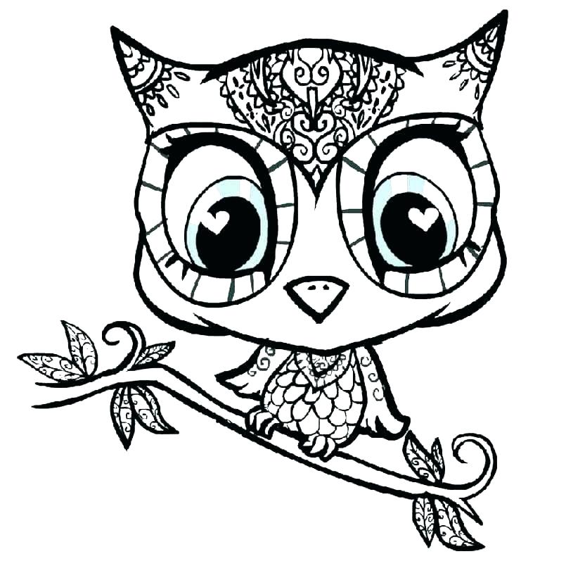 805x814 Large Print Coloring Pages