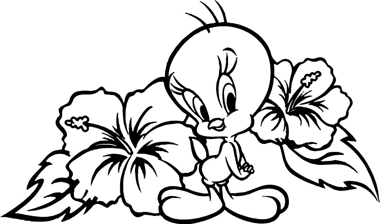 1230x724 Flowers Coloring Pages Free Large Images, Flower Coloring Pages