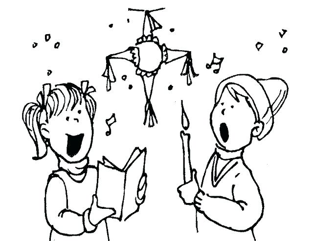 640x494 Las Posadas Coloring Pages