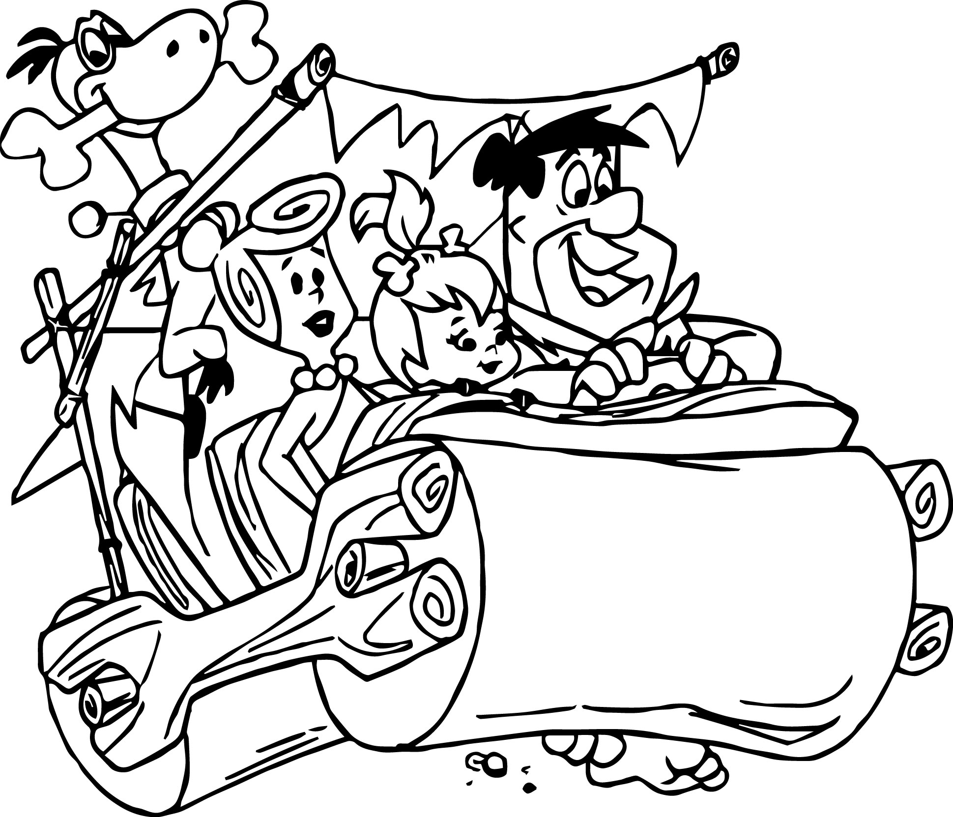 1939x1663 Reliable The Jetsons Coloring Pages Flintstones Animated Images