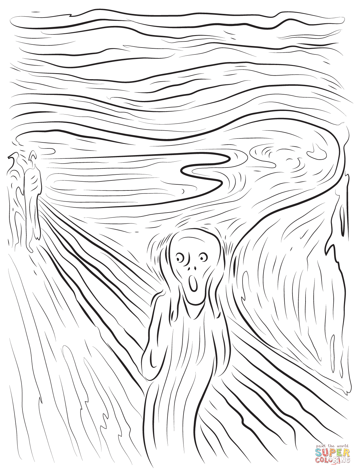Last Supper Coloring Page