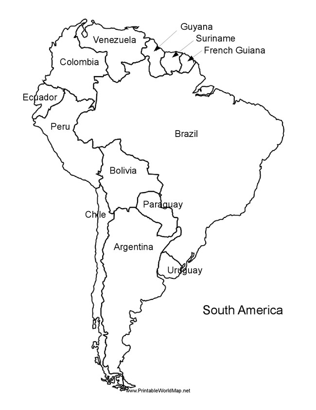 650x841 Latin America Map Coloring Pages 25 Trending South Ideas