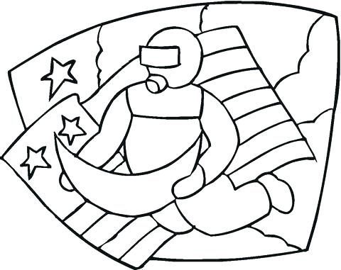 480x381 Coloring Pages Of American Flag Flag Color Page Click To See