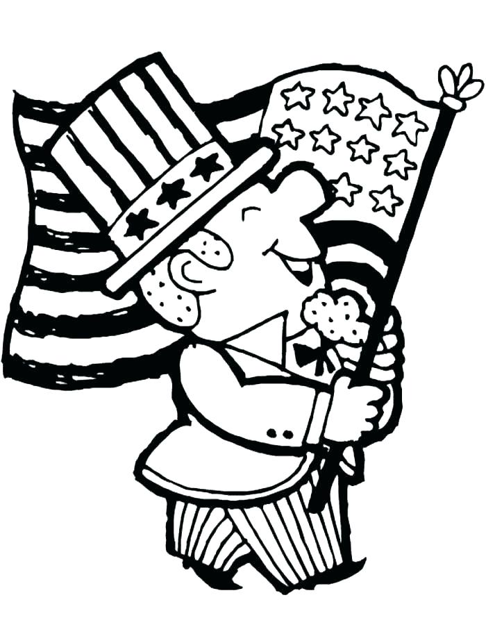 700x890 Coloring Pages Of The American Flag American Flag Coloring Pages