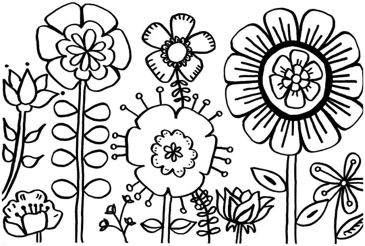 1510x1017 Amazing To Color And Cut Out In Then Flower Along Pic For Lavender