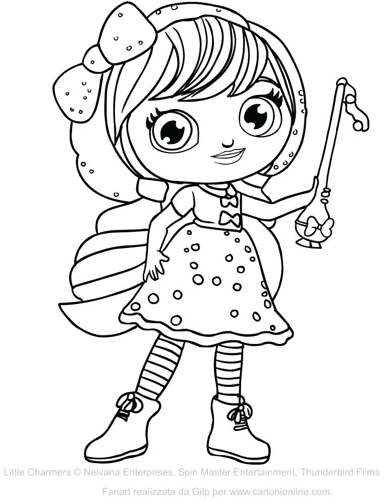 761x992 Little Charmers Coloring Pages Lavender Of Little Charmers