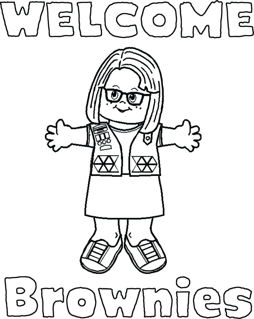 814x1024 Unique Girl Scout Law Coloring Pages 22