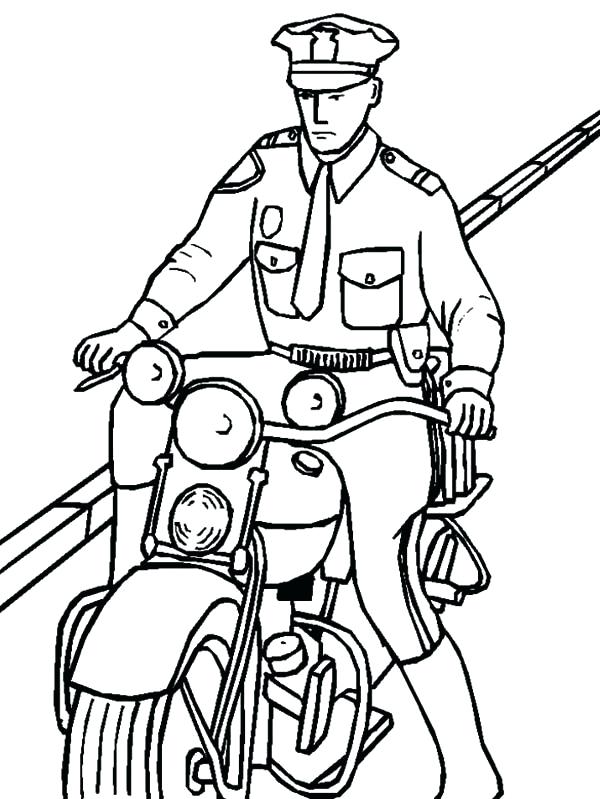 600x799 Police Coloring Pages Police Coloring Pages Police Coloring Pages