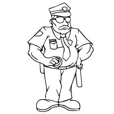 230x230 10 Best Police Amp Police Car Coloring Pages Your Toddler Will Love
