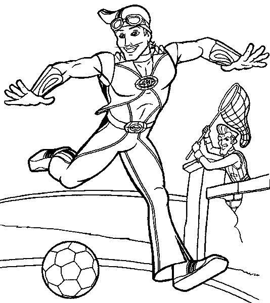 534x600 Lazy Town Coloring Pages Coloring Lazy Town And Lazy
