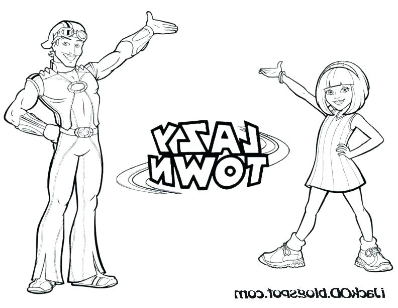 792x612 Lazy Town Coloring Pages Lazy Town Coloring Pages Free Coloring