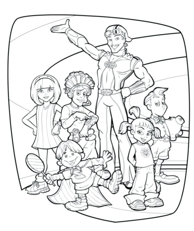 640x759 Lazy Town Coloring Pages Lazy Town Para Coloring Pages Stephanie