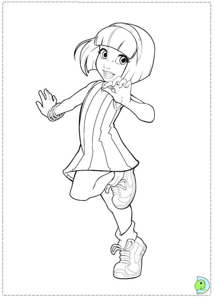 691x960 Lazy Town Coloring Lazy Town Coloring Page