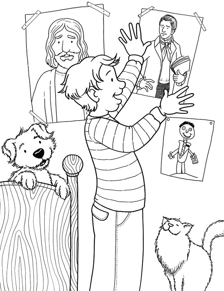 Lds Church Coloring Pages