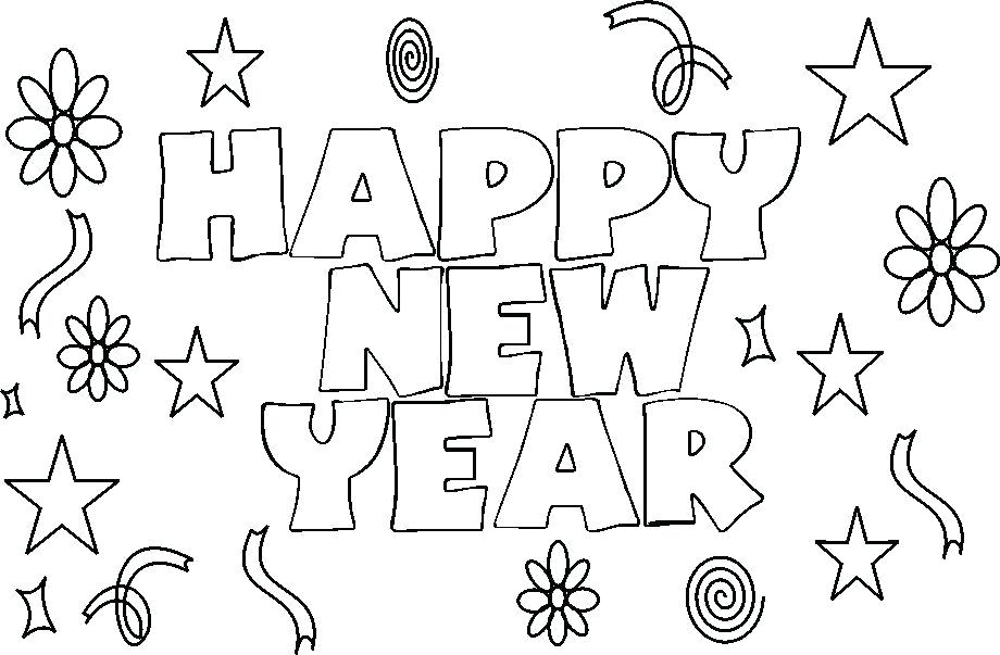 920x603 Happy New Year Coloring Pages Packed With New Years Coloring Pages