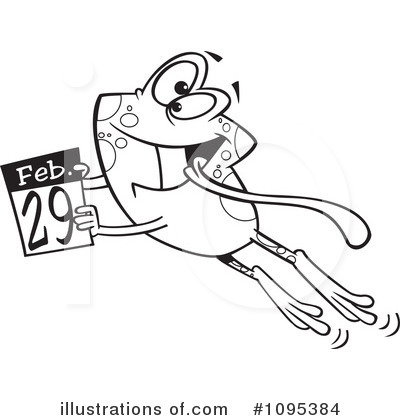 400x420 Leap Day Clipart