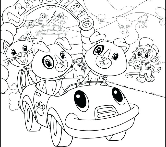 678x600 Leap Frog Coloring Pages