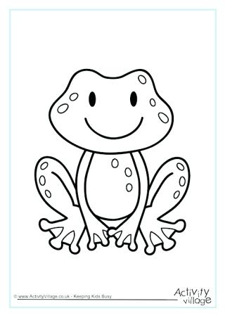 320x452 Frog Color Page Frog Colouring Page 2 Leapfrog Scout Coloring