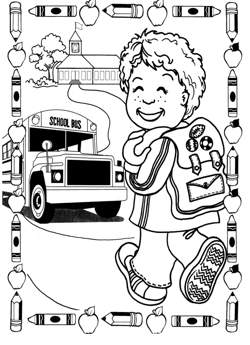 850x1170 Free Printable Kindergarten Coloring Pages For Kids