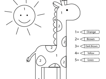 Learning Colors Coloring Pages