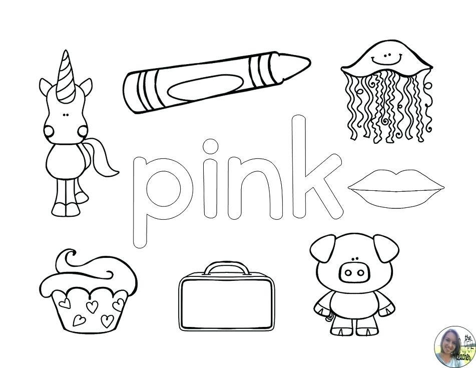 951x735 Color Coloring Pages Learning About Colors Coloring Pages Color By