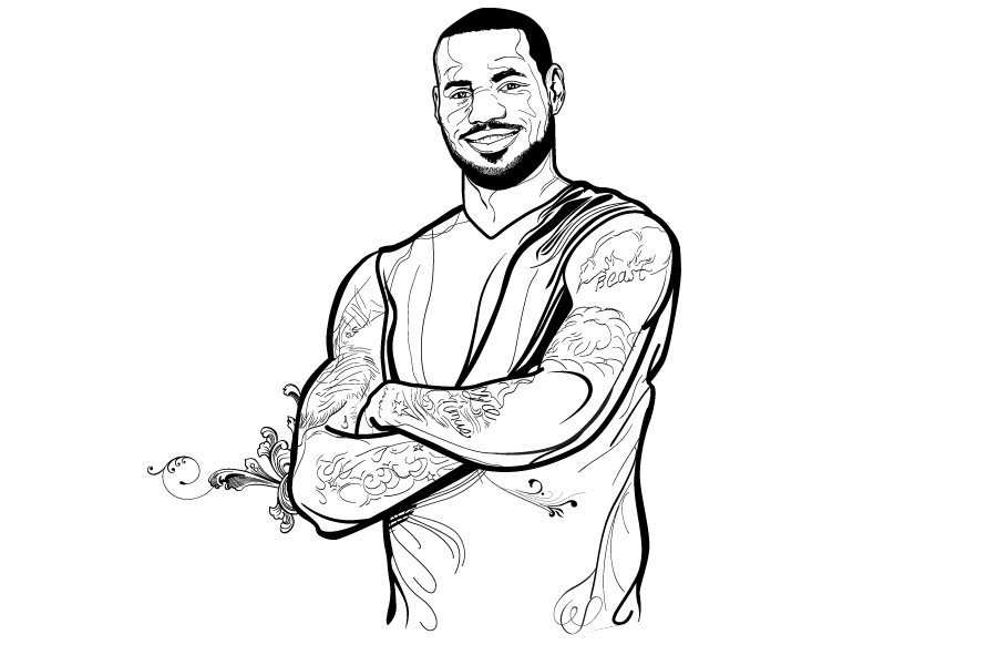 900x600 Draw A Lebron James Shoes
