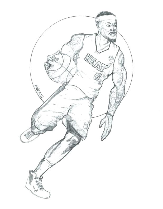 618x793 Lebron James Coloring Pages Best Coloring Pages In Free Kids