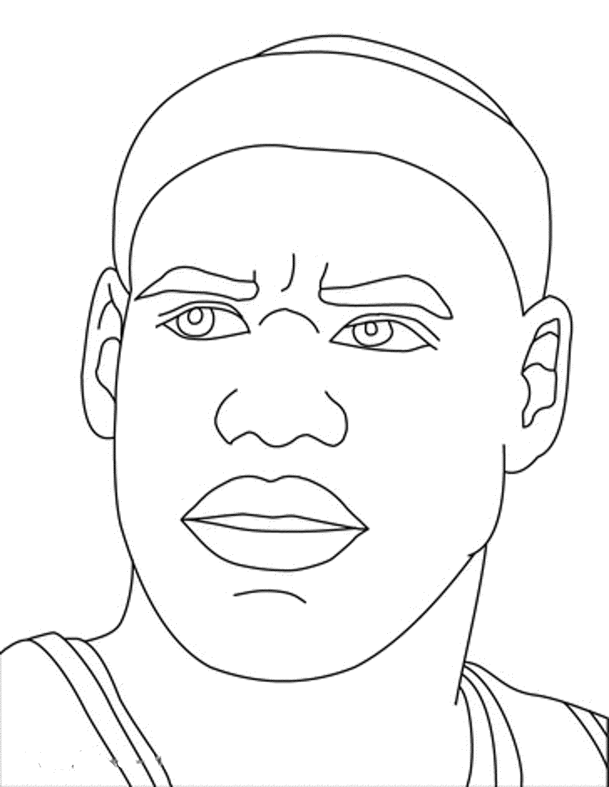 2000x2582 Energy Shaquille O Neal Coloring Pages Lebron