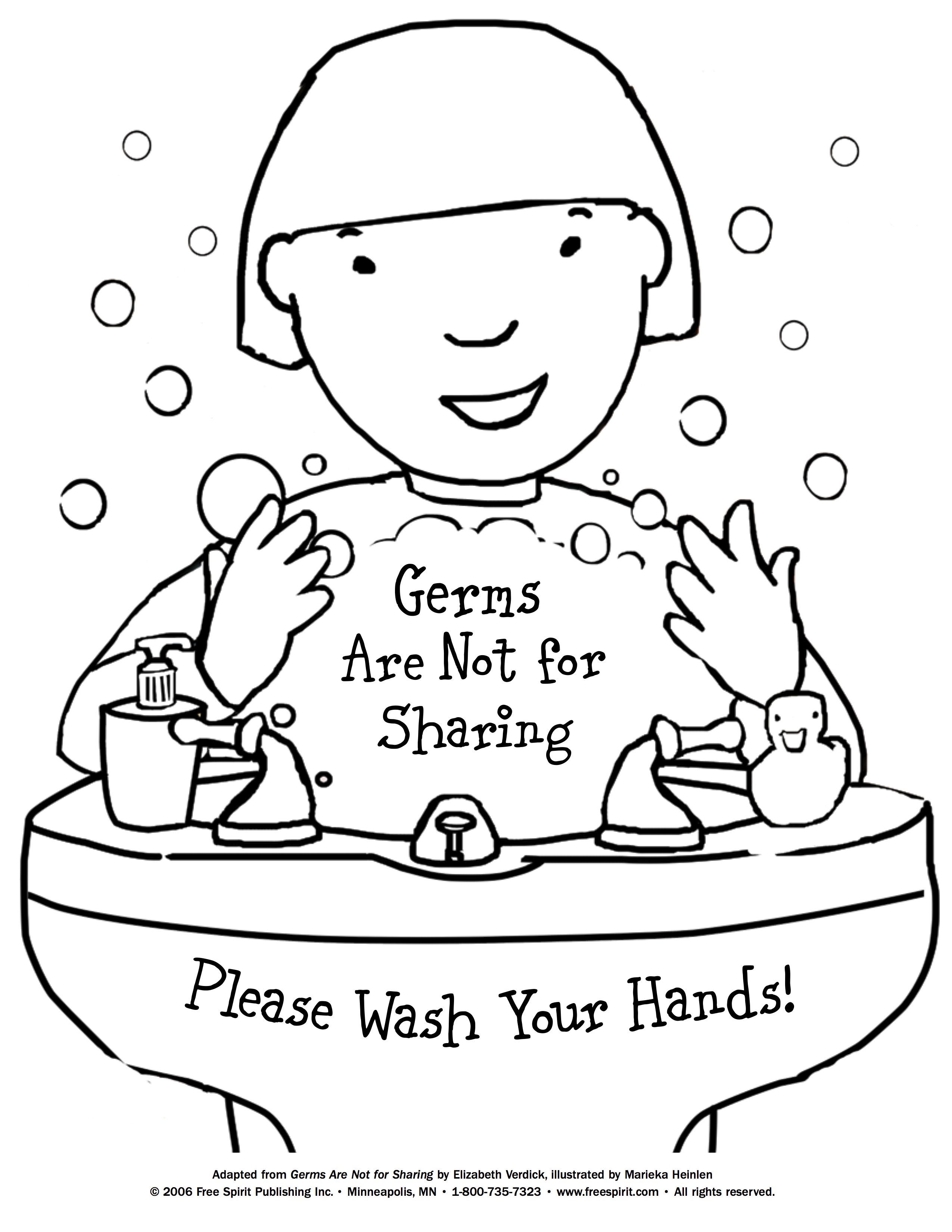 2550x3300 Enormous Handwashing Coloring Pages Inspiration Free Printable