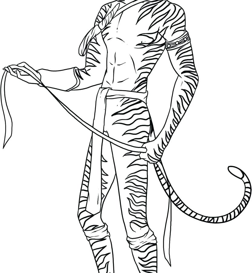 832x900 Avatar Powered Coloring Page Pages Of General Characters Free