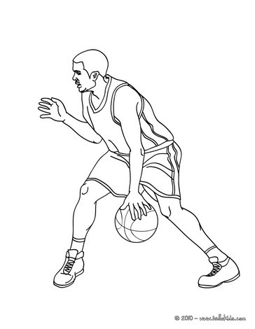 364x470 Tony Parker Coloring Pages