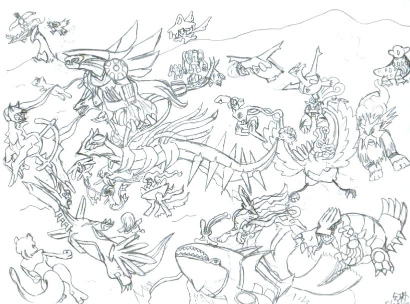 819x609 Amazing Pokemon Legendary Coloring Pages Coloring Pages Legendary