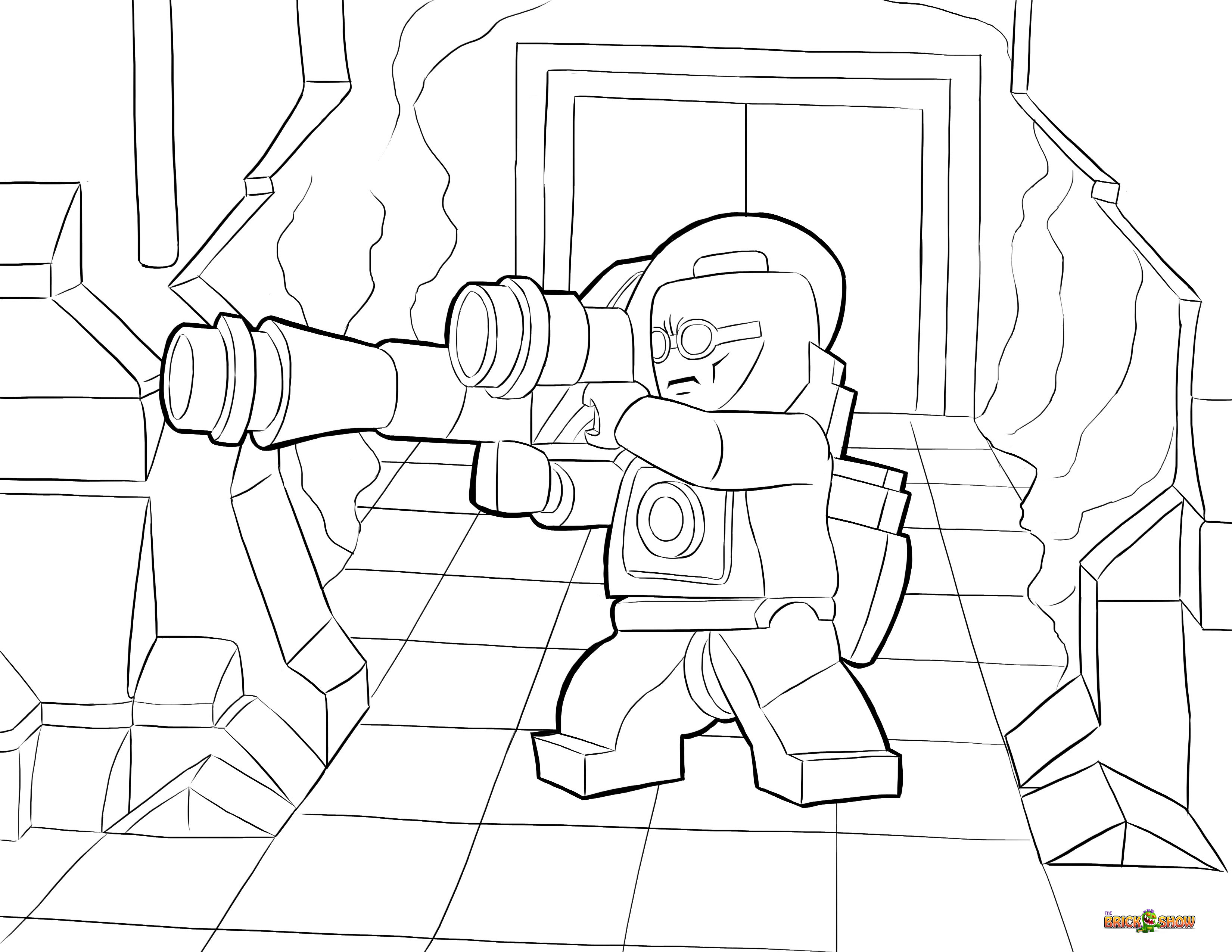 Lego Aquaman Coloring Pages