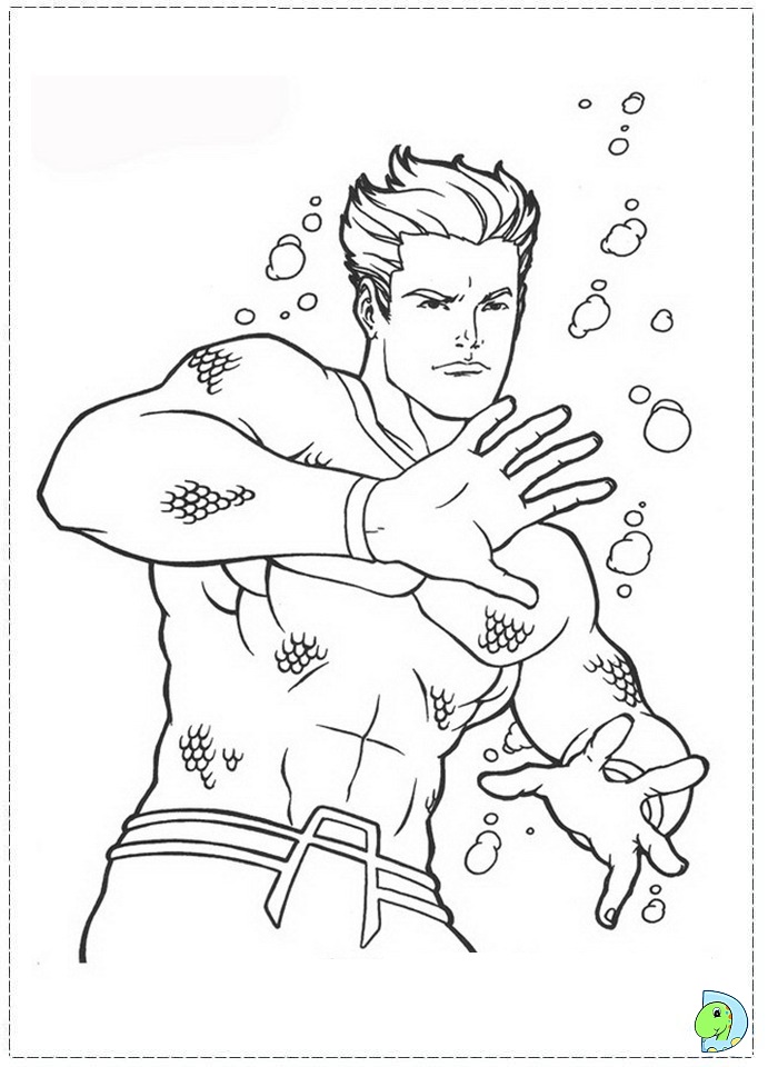 691x960 Coloring Pages Of Aquaman 521263