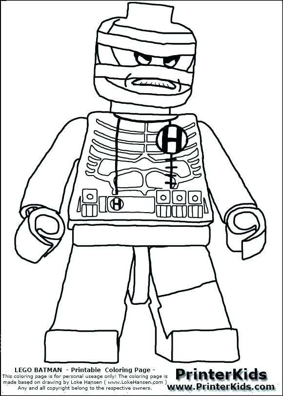 580x812 Lego Batman Coloring Pages