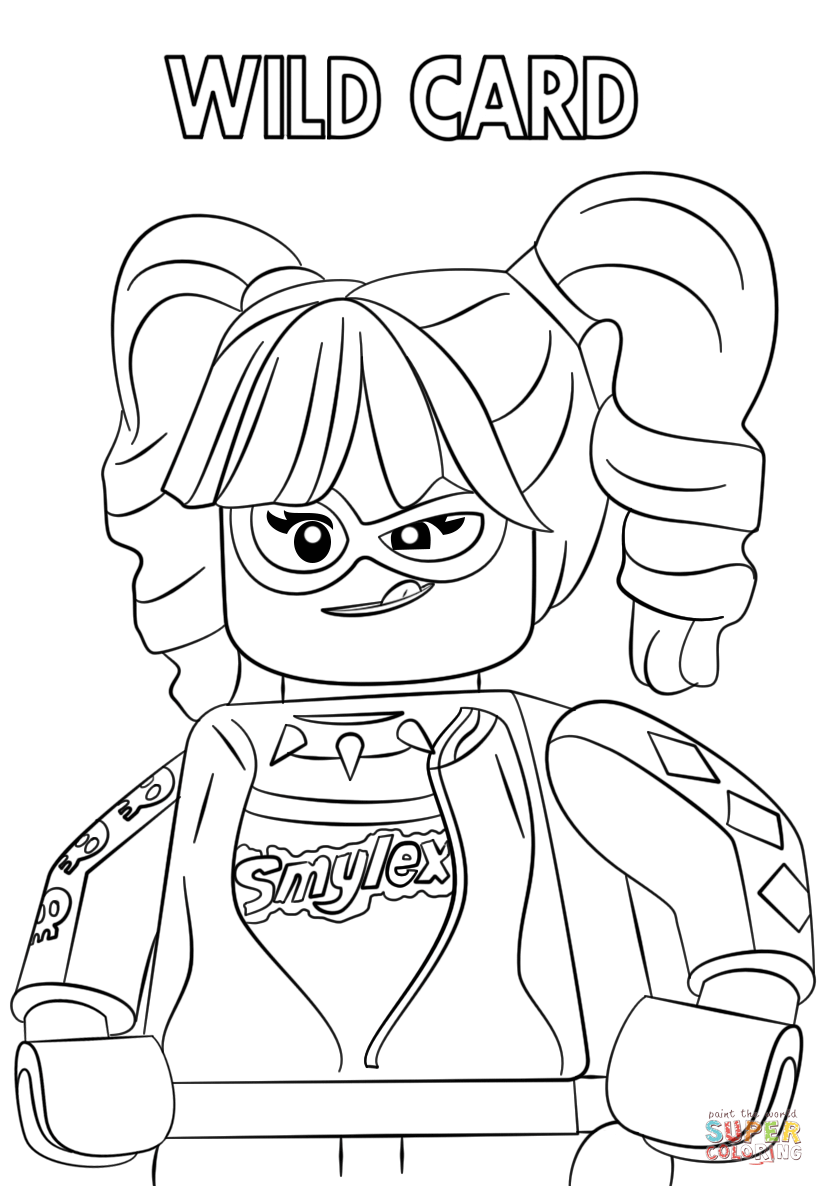 824x1186 Homey Design Harley Quinn Coloring Pages From The Lego Batman