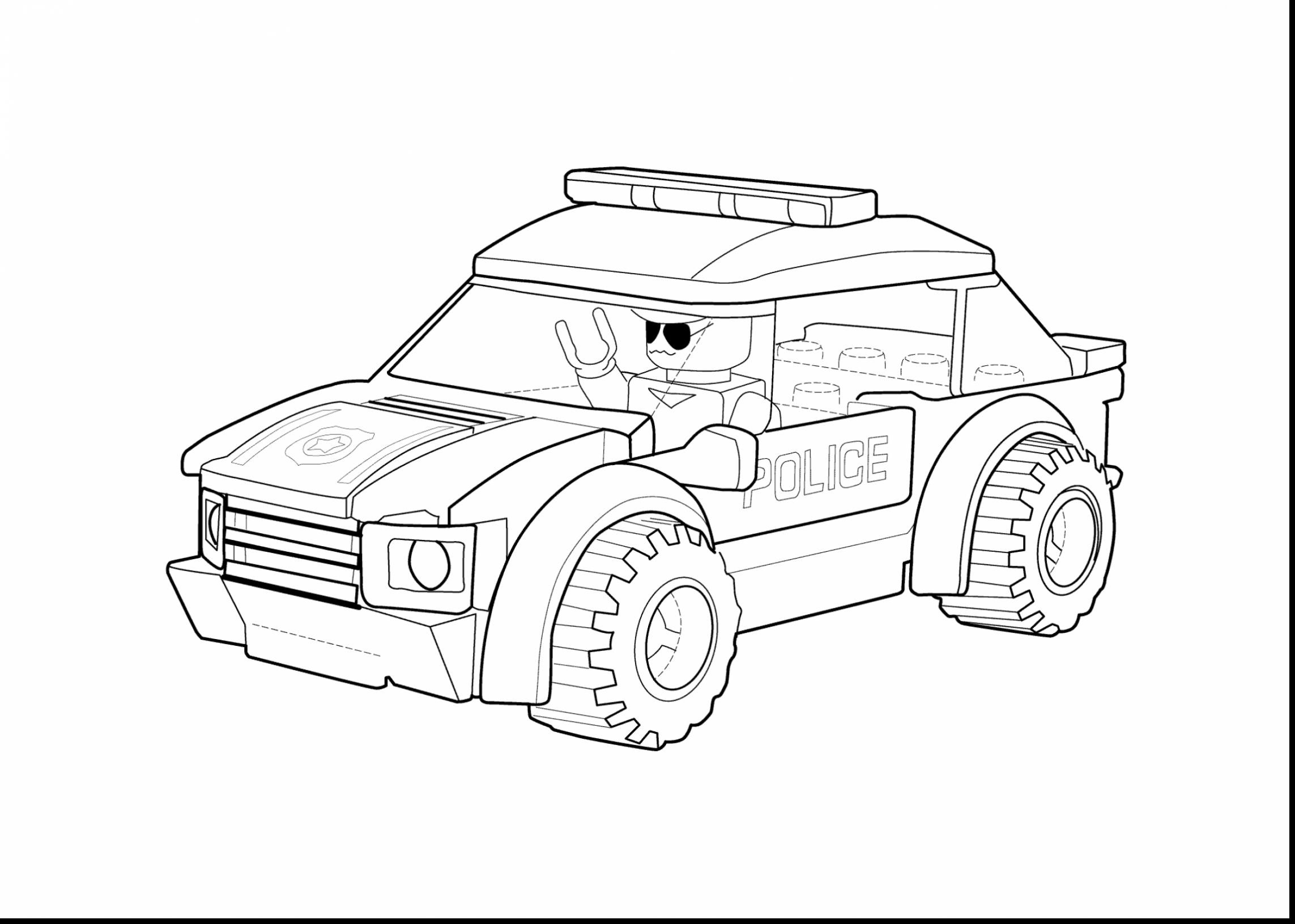 2286x1631 Lego Car Coloring Pages Luxury Best Police Car Coloring Page Style