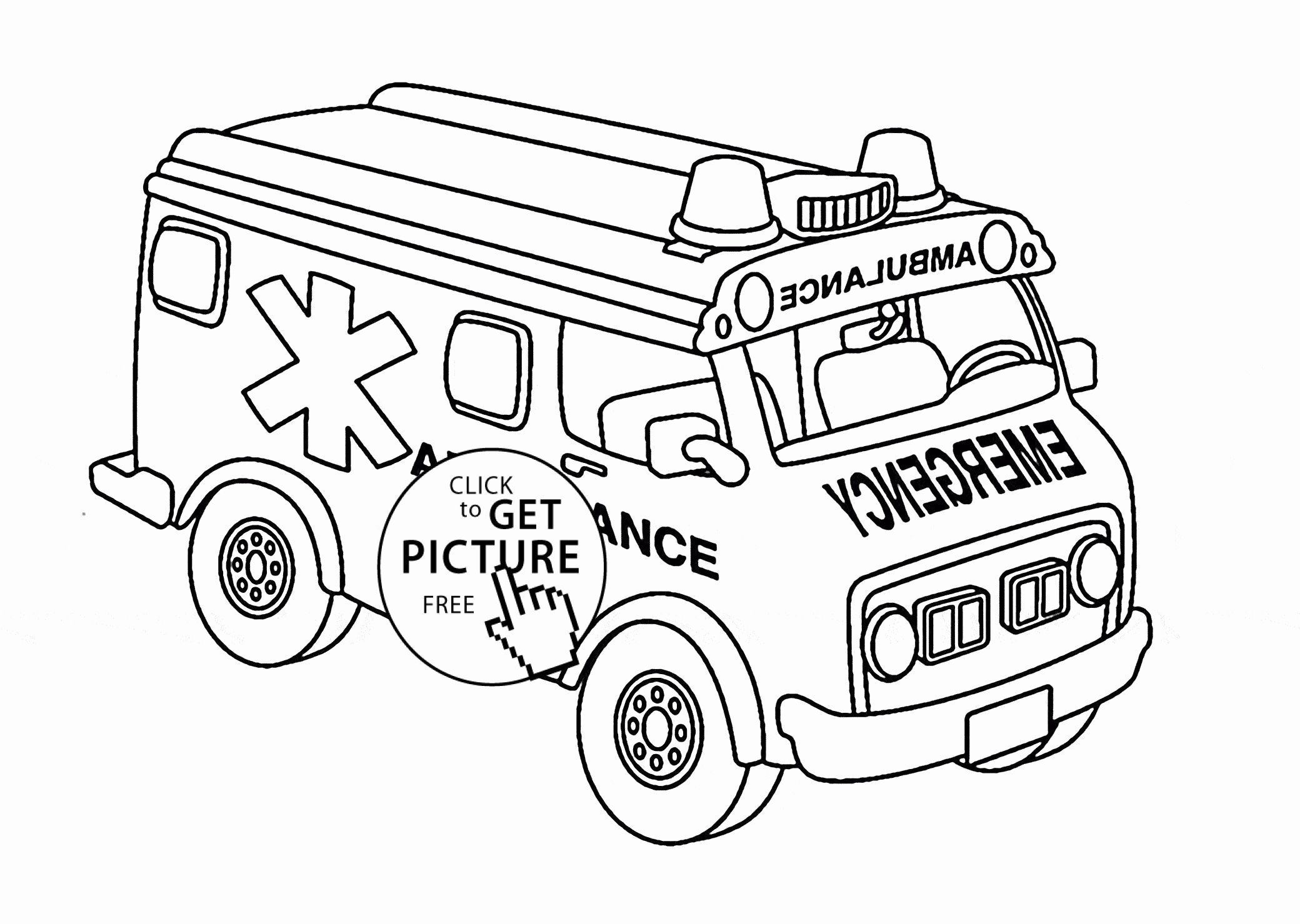 2080x1479 Reliable Ambulance Coloring Pages To Print Lego Car Page For Kids