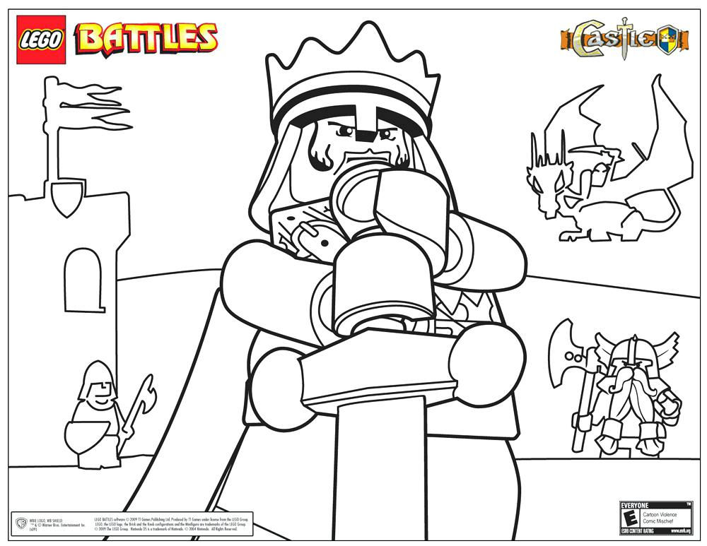 1000x773 Lego Castle Printable Coloring Pages Wallpapers Photos For Kids