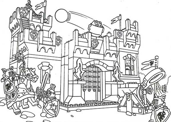 600x429 Lego Coloring Images Lego Castle Coloring Pages 600 X 429 Pixels