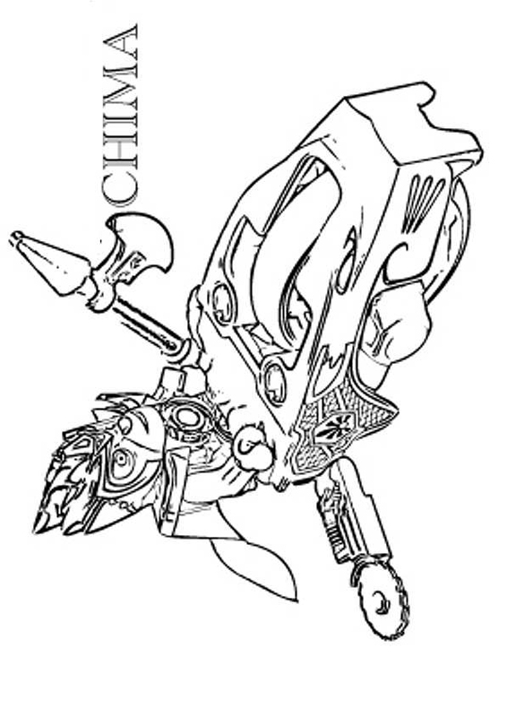 566x800 Lego Chima Coloring Pages 4