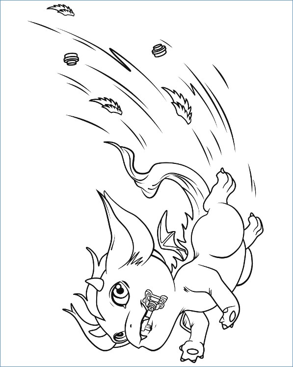 597x748 Elf On Working Of Christmas Coloring Page