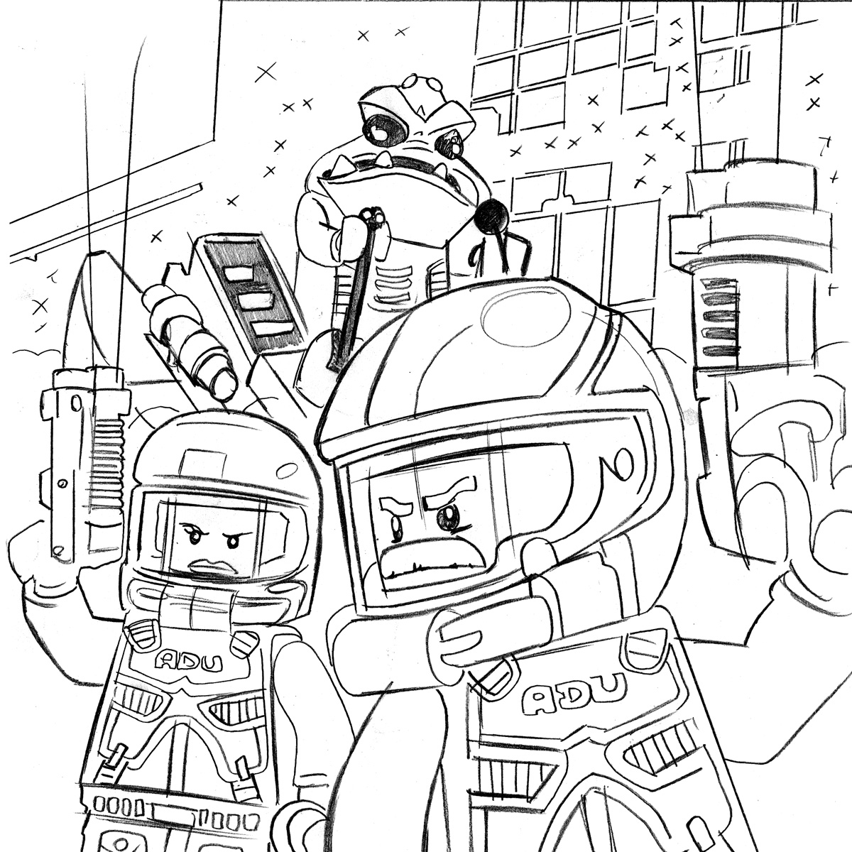 1200x1200 Lego City Coloring Pages Coloringsuite Com Fair People
