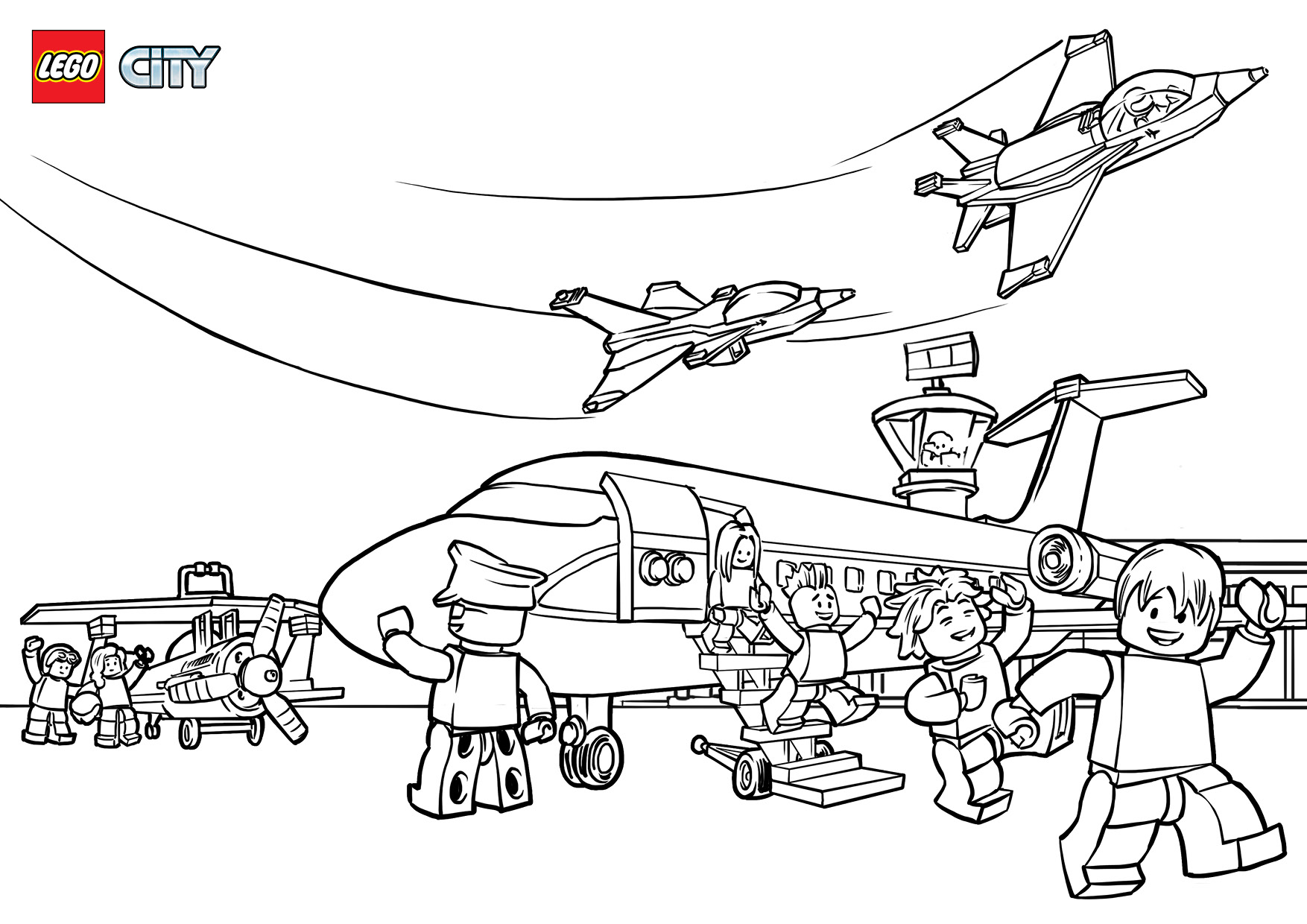1754x1240 Lego City Coloring Pages Firetruck Bullseye From Toy Story 2