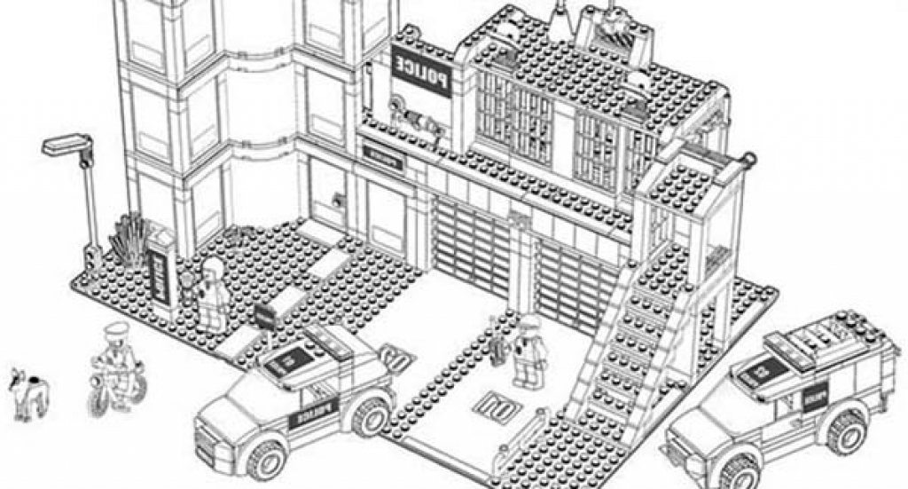 1024x551 Cozy Ideas Police Coloring Pages To Print Police Car Coloring Page