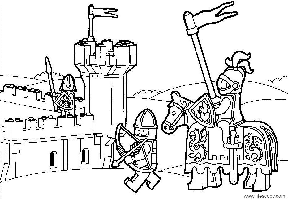 Lego City Undercover Coloring Pages